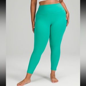 lululemon Align™ High-Rise Pant 25" in Maldives Green